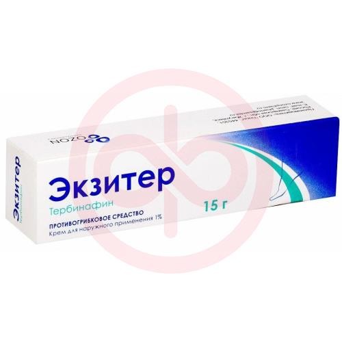 Экзитер крем для наружного применения 1% 15г Экзитер крем для наружного применения 1% 15г