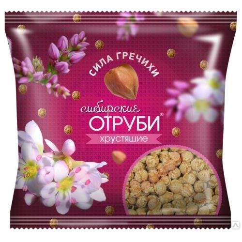 Сила гречихи отруби хрустящие 100г сибирские