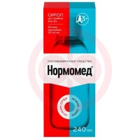 Нормомед сироп 50мг/мл 240мл в комплекте с мерным стаканчиком