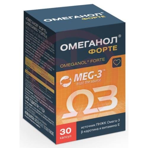 Омеганол форте капсулы 500мг №30 Омеганол форте капсулы 500мг №30