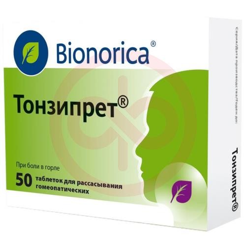 Тонзипрет таблетки для рассасывания гомеопатические №50 Тонзипрет таблетки для рассасывания гомеопатические №50
