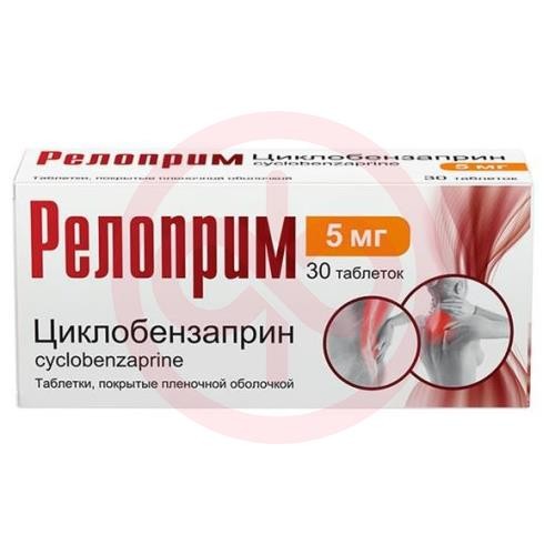 Релоприм таблетки покрытые пленочной оболочкой 5мг №30 Релоприм таблетки покрытые пленочной оболочкой 5мг №30