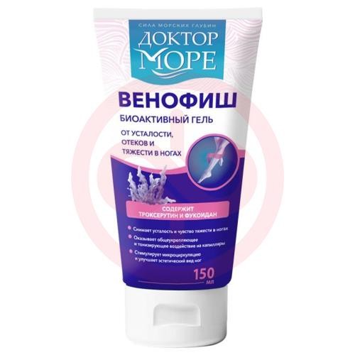 Доктор море венофиш гель для ног 150мл биоактивный