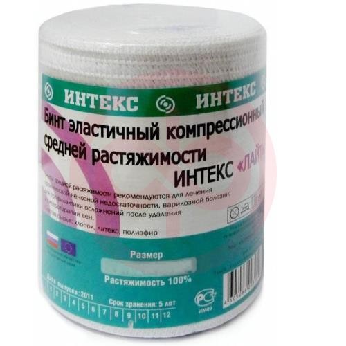 Интекс лайт бинт эластичный компрессионный ср 8смх1.5м Интекс лайт бинт эластичный компрессионный ср 8смх1.5м