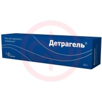 Детрагель гель для наружного применения 80г