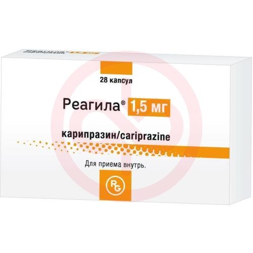 Реагила капсулы 1,5мг №28 Реагила капсулы 1,5мг №28