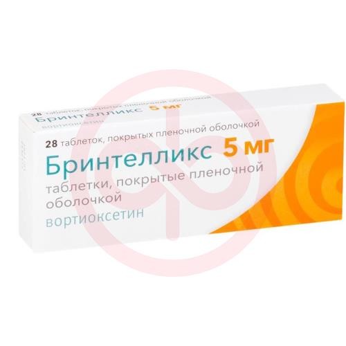 Бринтелликс таблетки покрытые пленочной оболочкой 5мг №28 Бринтелликс таблетки покрытые пленочной оболочкой 5мг №28