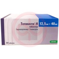 Телмиста н таблетки 12,5мг + 40мг №84