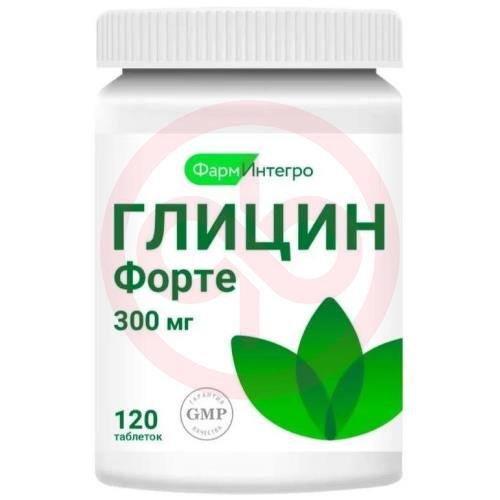 Фарминтегро глицин форте таблетки для рассасывания 300мг 600мг №120 Фарминтегро глицин форте таблетки для рассасывания 300мг 600мг №120