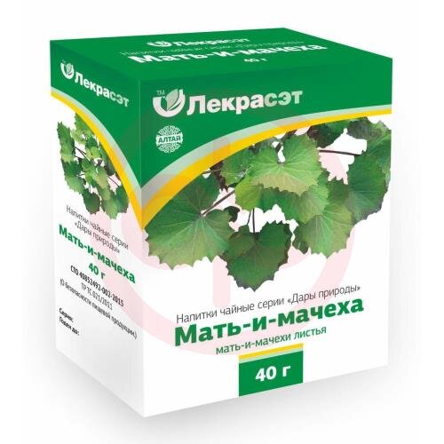 Лекрасэт мать-и-мачеха чайный напиток 40г Лекрасэт мать-и-мачеха чайный напиток 40г