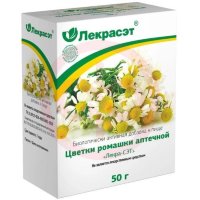 Лекрасэт ромашки аптечной цветки цельные 50г