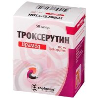 Троксерутин врамед капсулы 300мг №50