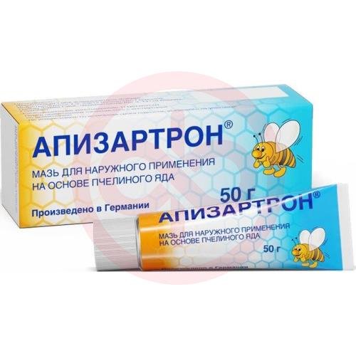 Апизартрон мазь для наружного применения 50г Апизартрон мазь для наружного применения 50г