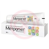 Метрогил гель для наружного применения 1% 30г