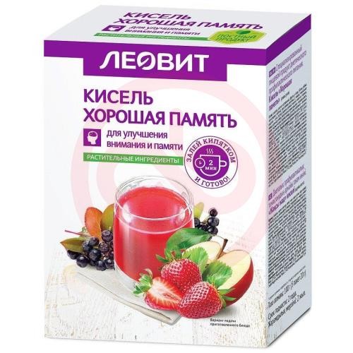 Леовит кисель 20г №5 хорошая память Леовит кисель 20г №5 хорошая память