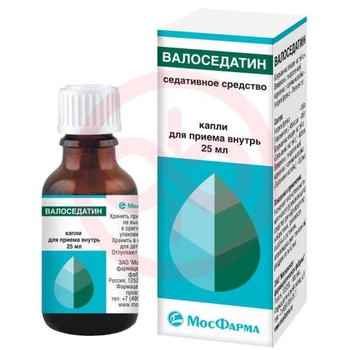 Валоседатин капли для приема внутрь 25мл Валоседатин капли для приема внутрь 25мл