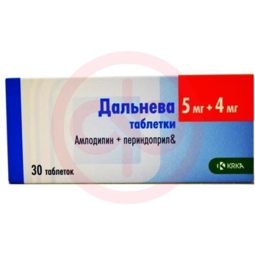 Дальнева таблетки 5мг + 4мг №30 Дальнева таблетки 5мг + 4мг №30