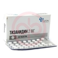 Тизанидин таблетки 2мг №30