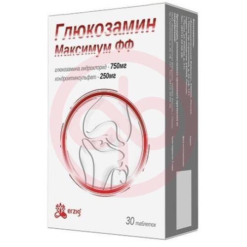 Глюкозамин максимум фф таблетки №30 Глюкозамин максимум фф таблетки №30