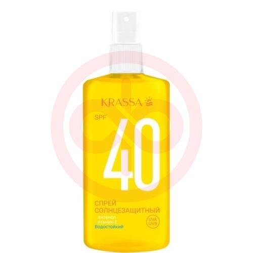 Красса спрей солнцезащитный 150мл spf-40 Красса спрей солнцезащитный 150мл spf-40