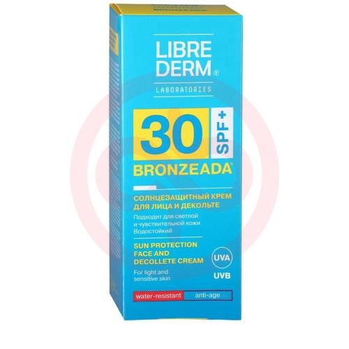 Либридерм бронзиада крем для лица и декольте 50мл солнцезащ. spf30 Либридерм бронзиада крем для лица и декольте 50мл солнцезащ. spf30