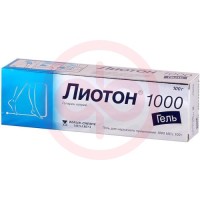 Лиотон 1000 гель для наружного применения 1000ме/г 100г