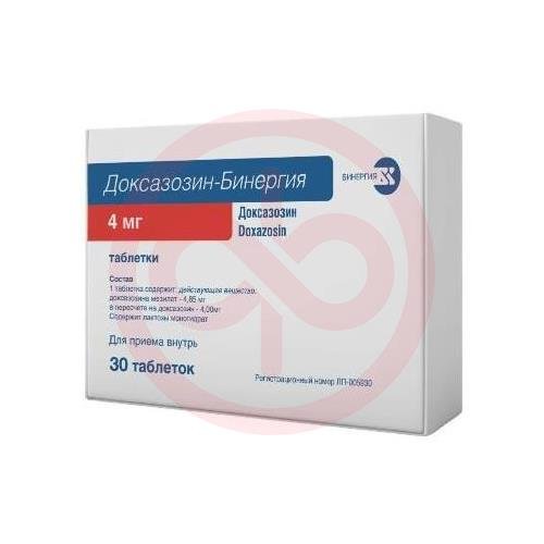 Доксазозин-бинергия таблетки 4мг №30