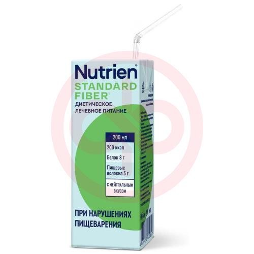 Нутриэн стандарт смесь для энтерального питания 200мл с пищев волокн нейтральный