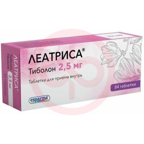 Леатриса таблетки 2,5мг №84 Леатриса таблетки 2,5мг №84