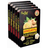 Бон пастиль конфеты №8 имбирь бодрящий б/сах