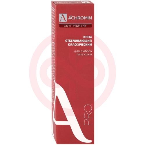 Ахромин анти-пигмент крем 45мл отбел классический с уф фильтами Ахромин анти-пигмент крем 45мл отбел классический с уф фильтами