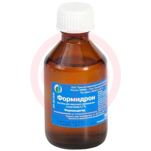 Формидрон раствор для наружного применения спиртовой 3,7% 100мл