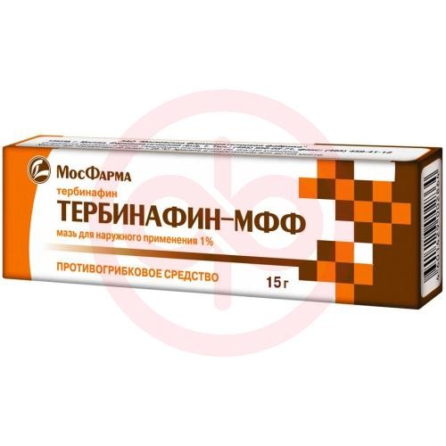 Тербинафин-мфф крем для наружного применения 1% 15г