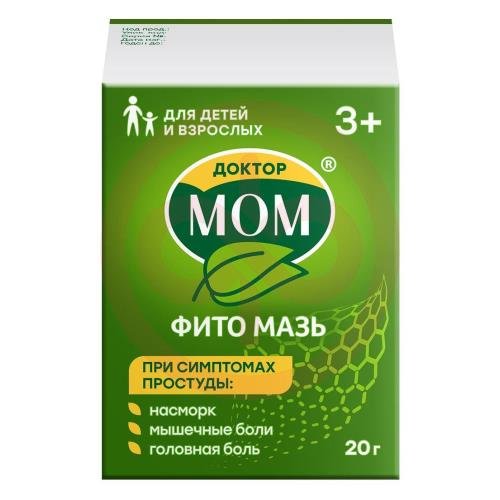 Доктор мом фито мазь для наружного применения 20г Доктор мом фито мазь для наружного применения 20г