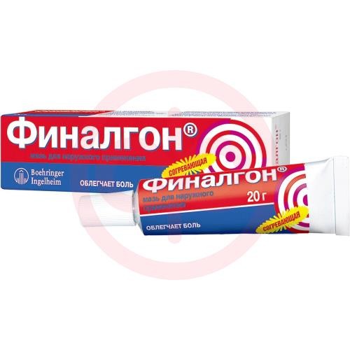 Финалгон мазь для наружного применения 20г в комплекте с аппликатором Финалгон мазь для наружного применения 20г в комплекте с аппликатором