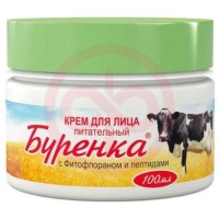 Лошадиная сила буренка крем для лица 100мл питат. фитофлор + пептид