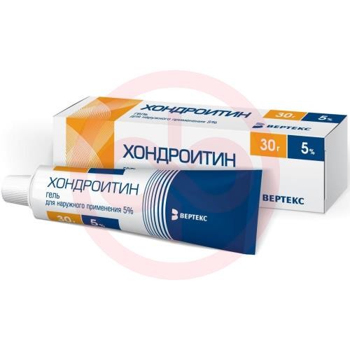 Хондроитин-вертекс гель для наружного применения 5% 30г