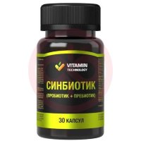 Синбиотик (пробиотик + пребиотик) капсулы 430мг №30