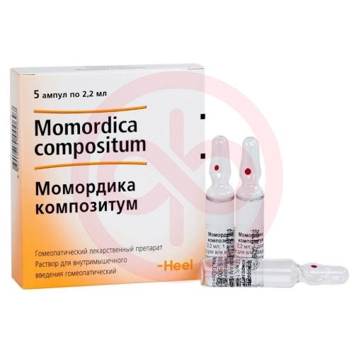 Момордика композитум раствор для внутримышечного введения гомеопатический 2,2мл №5 Момордика композитум раствор для внутримышечного введения гомеопатический 2,2мл №5