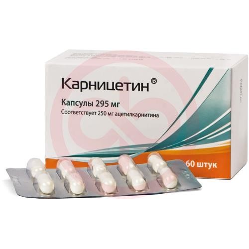 Карницетин капсулы 295мг №60