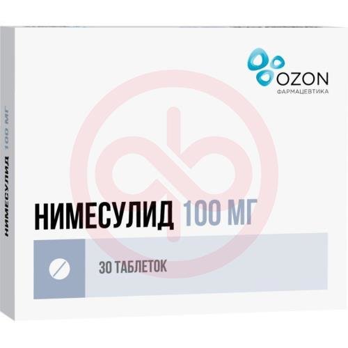 Нимесулид таблетки 100мг №30 Нимесулид таблетки 100мг №30