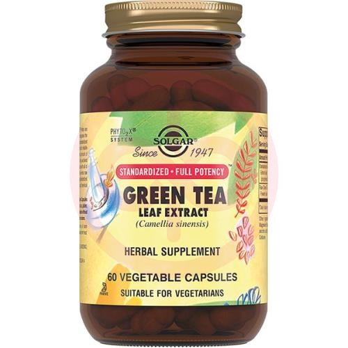 Солгар зеленый чай капсулы №60 экстракт листьев