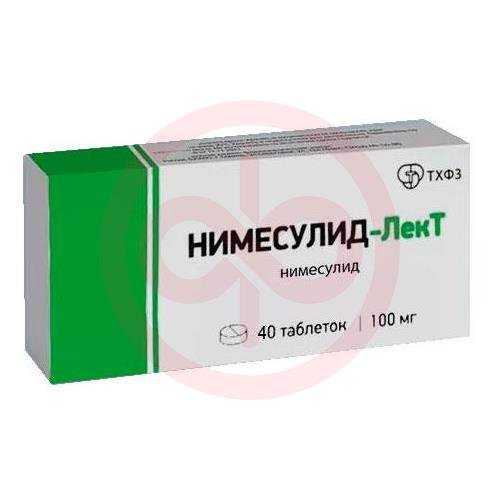 Нимесулид-лект таблетки 100мг №40 Нимесулид-лект таблетки 100мг №40