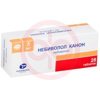 Небиволол канон таблетки 5мг №28