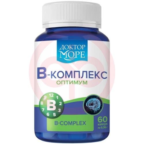 Доктор море в-комплекс оптимум капсулы 360мг №60