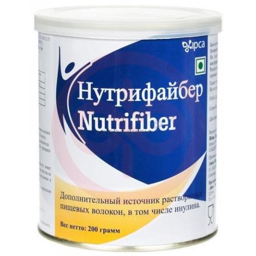 Нутрифайбер порошок для приготовления раствора для приема внутрь 200г с мерной ложкой Нутрифайбер порошок для приготовления раствора для приема внутрь 200г с мерной ложкой