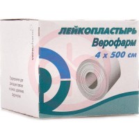 Верофарм лейкопластырь 4х500см