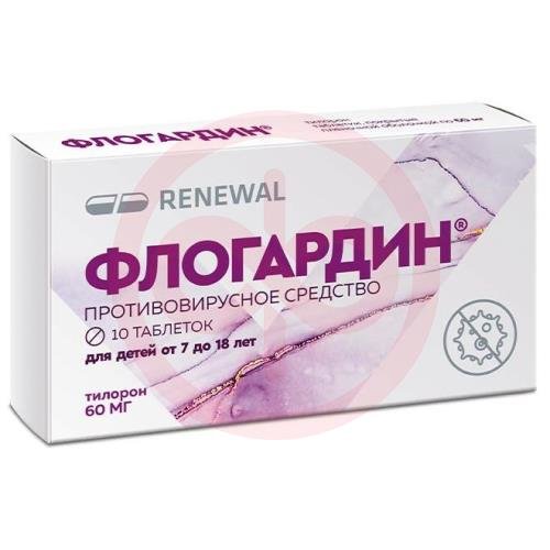 Флогардин таблетки покрытые пленочной оболочкой 60мг №10 Флогардин таблетки покрытые пленочной оболочкой 60мг №10
