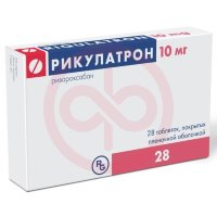 Рикулатрон таблетки покрытые пленочной оболочкой 10мг №28