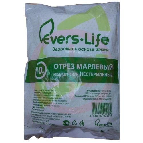Эверс-лайф марлевый отрез 10мх90см Эверс-лайф марлевый отрез 10мх90см